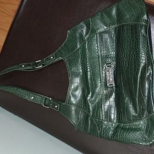 Forest green nine west purse